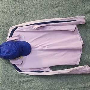 New Balance Half Zip With Brooks Run Happy Hat